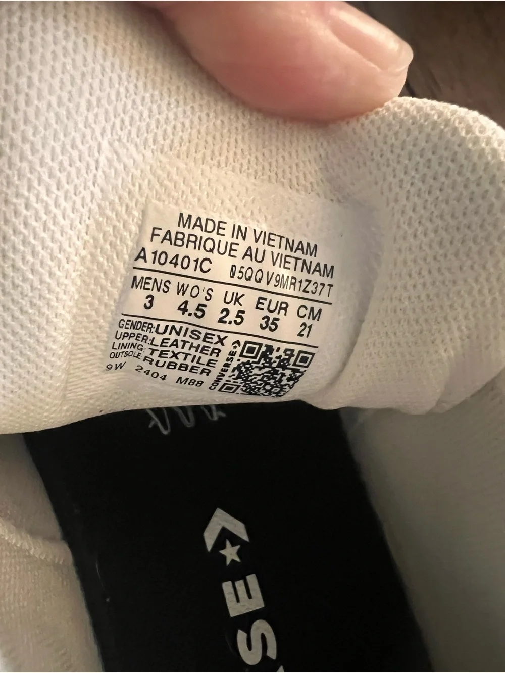 Converse Kids Low-Top Sneakers in White, Navy, and Light Gray